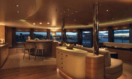 yacht Naia intérieur