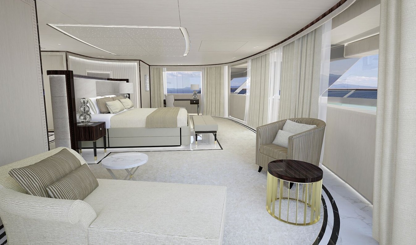 yacht Polaris interior 