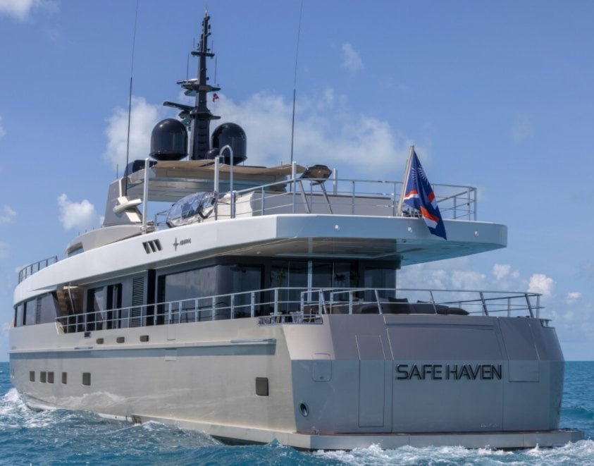 SAFE HAVEN Yacht • Tim Gillean $9M Superyacht • Admiral • 2014