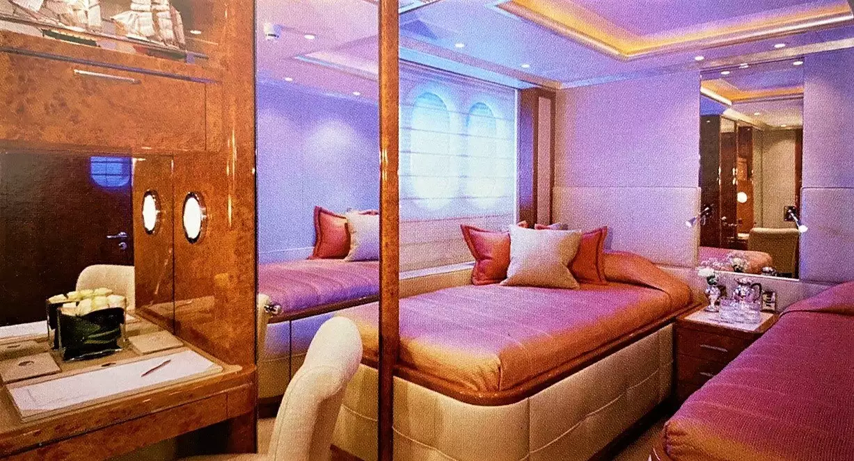 interior del yate Sea Pearl