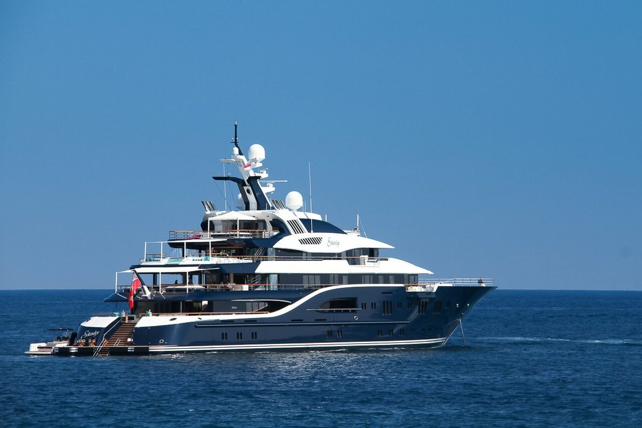 Gifted to a Saudi prince, this $150 million Lurssen superyacht