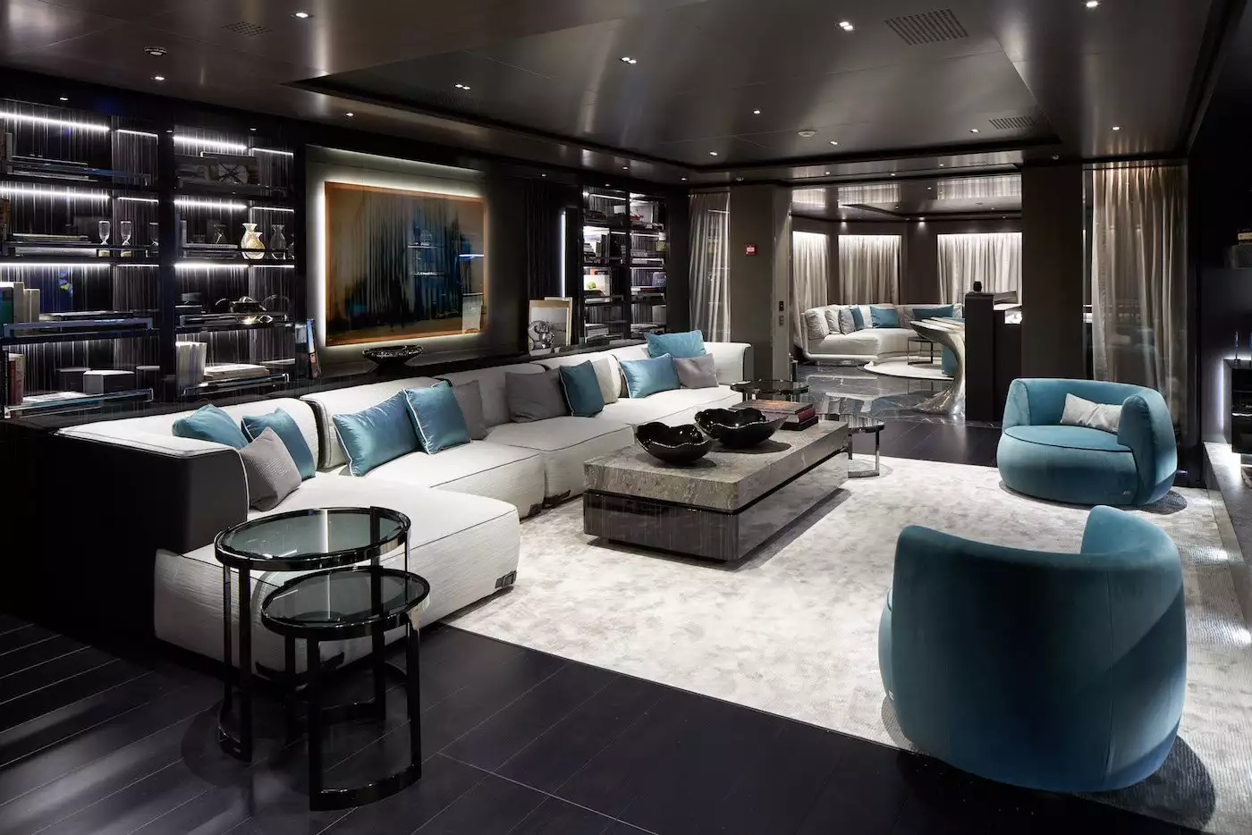 yacht Solo intérieur