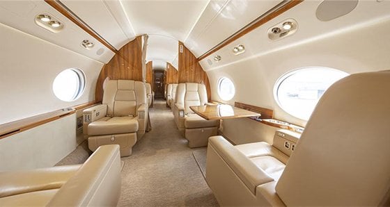 G-LSCW – Gulfstream G550 – Энтони Лэнгли 