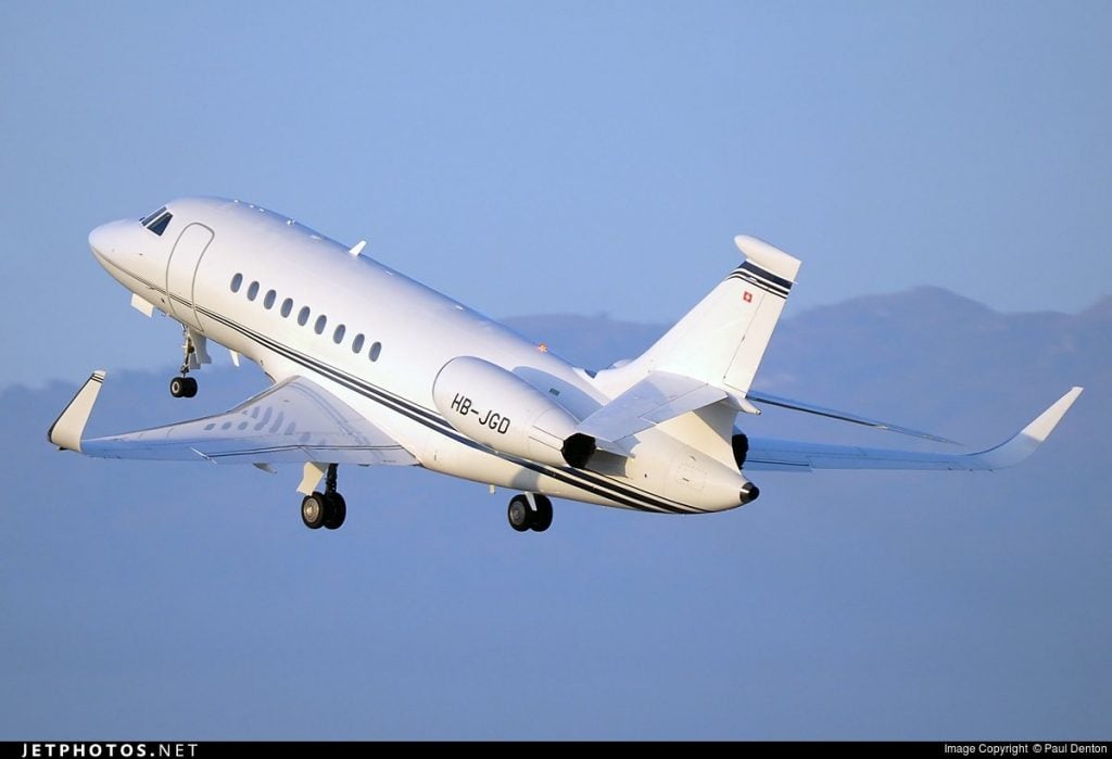 HB-JGD Dassault Falcon 2000 – Джанлуиджи Апонте