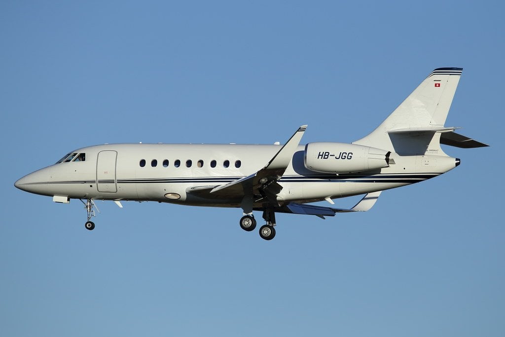 HB-JGG - Dassault Falcon 2000 – Gianluigi Aponte 