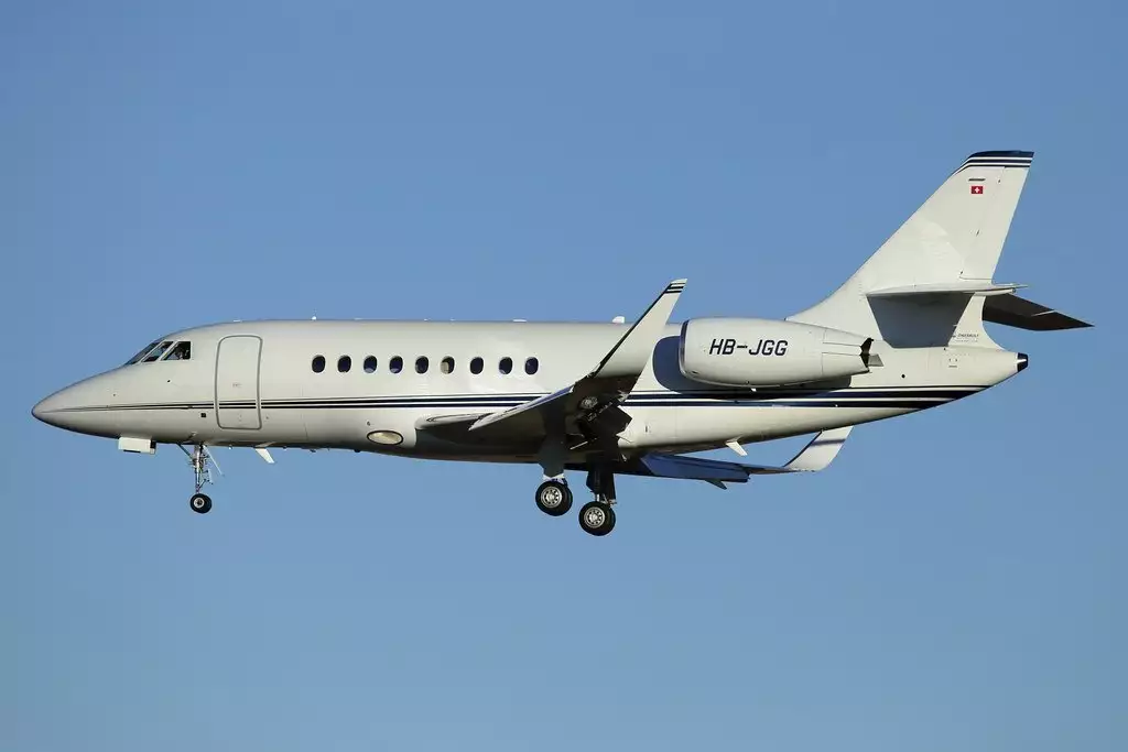 HB-JGG — Dassault Falcon 2000 — Джанлуиджи Апонте 