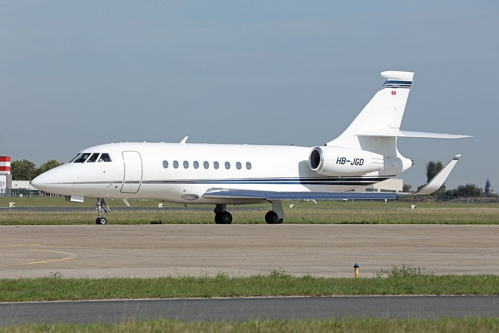 HB-JGG — Dassault Falcon 2000 — Джанлуиджи Апонте 