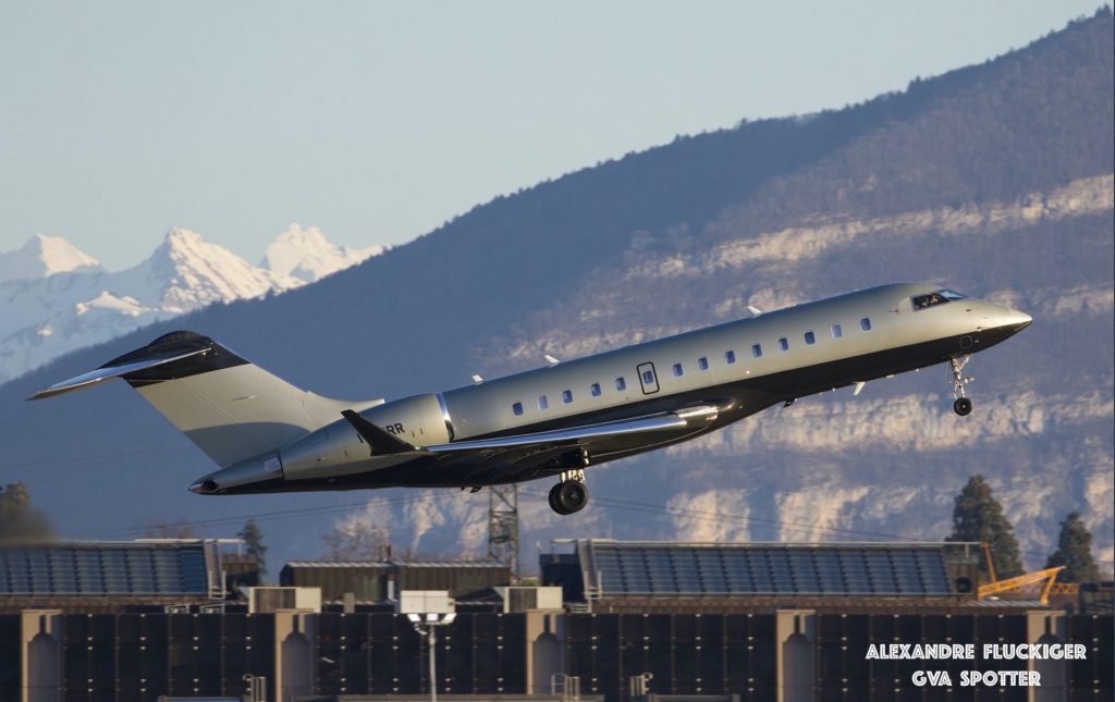 I-DBRR Bombardier Global 5500 Remo Ruffini