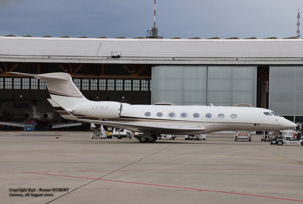 LX-DLF Gulfstream G650 Леонардо Дель Веккьо