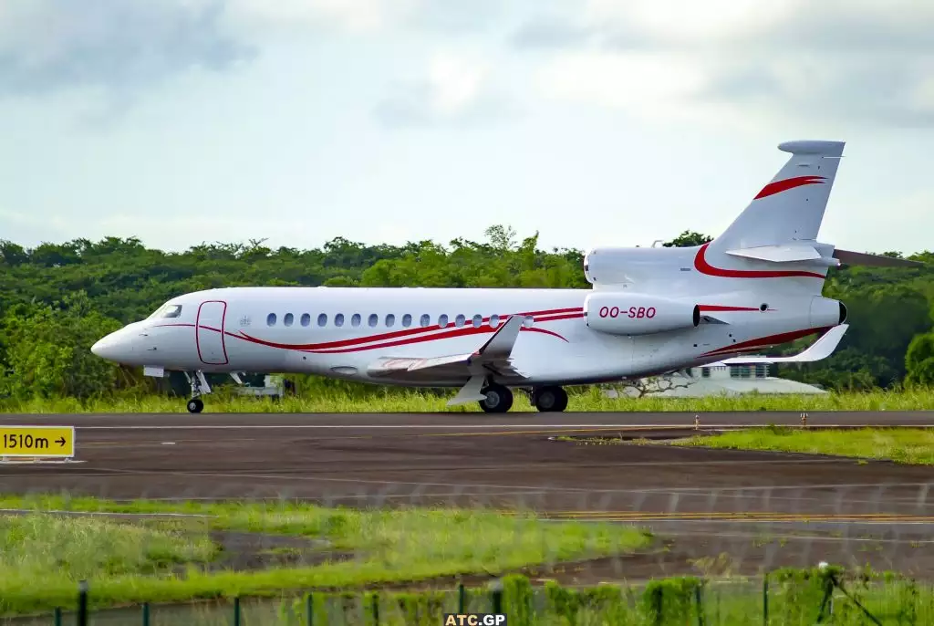 OO-SBO - Dassault 8X - Bernard van Milders