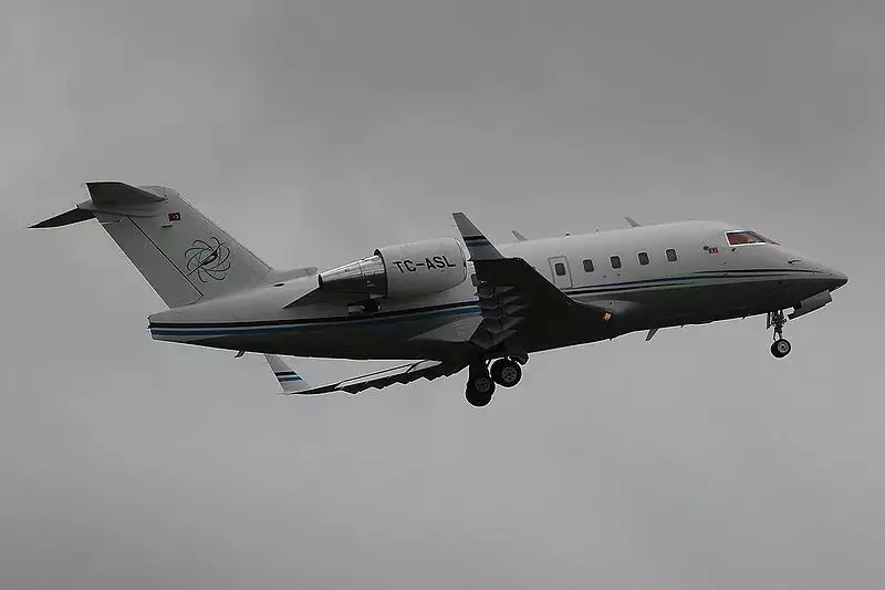 TC-ASL Bombardier Challenger 604 – Унал Айсал