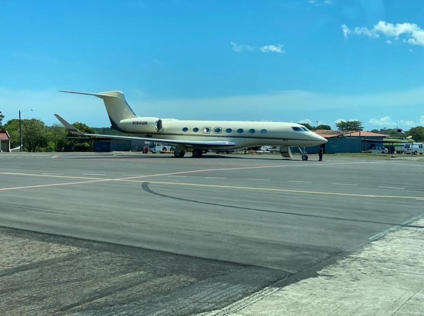 Jet privé Bill Gates N194WM G650