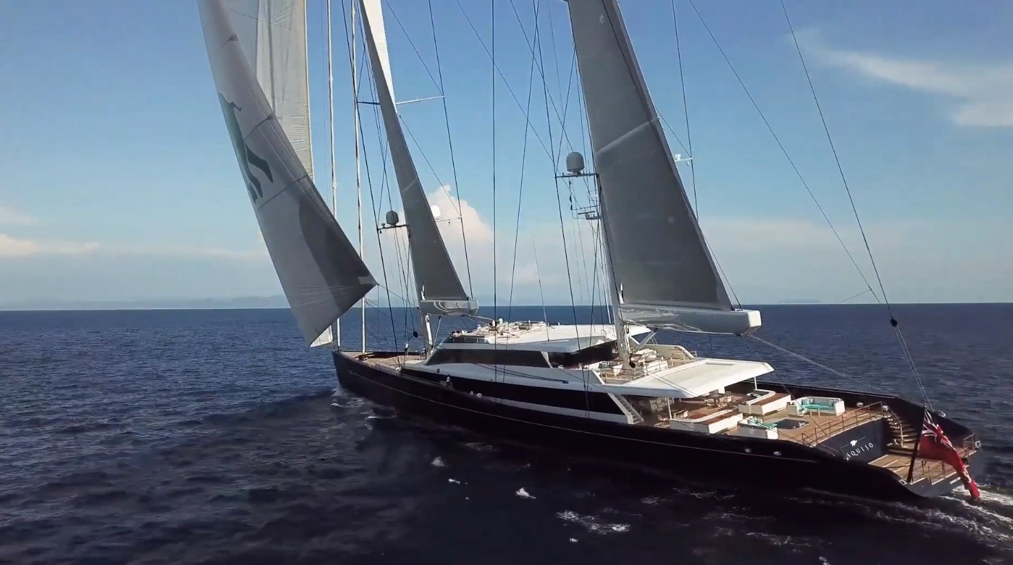 Yacht a vela Aquijo • Oceanco - Vitters • 2016 • Proprietario Jurgen Grossman