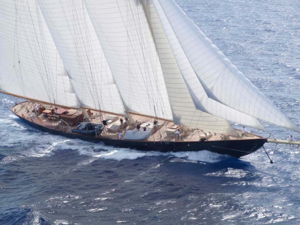 the atlantic sailing yacht