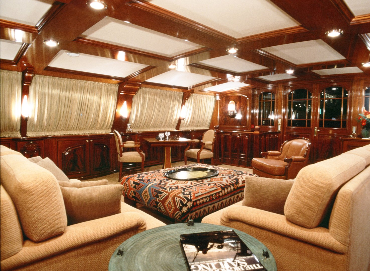 yacht à voile Thalia intérieur