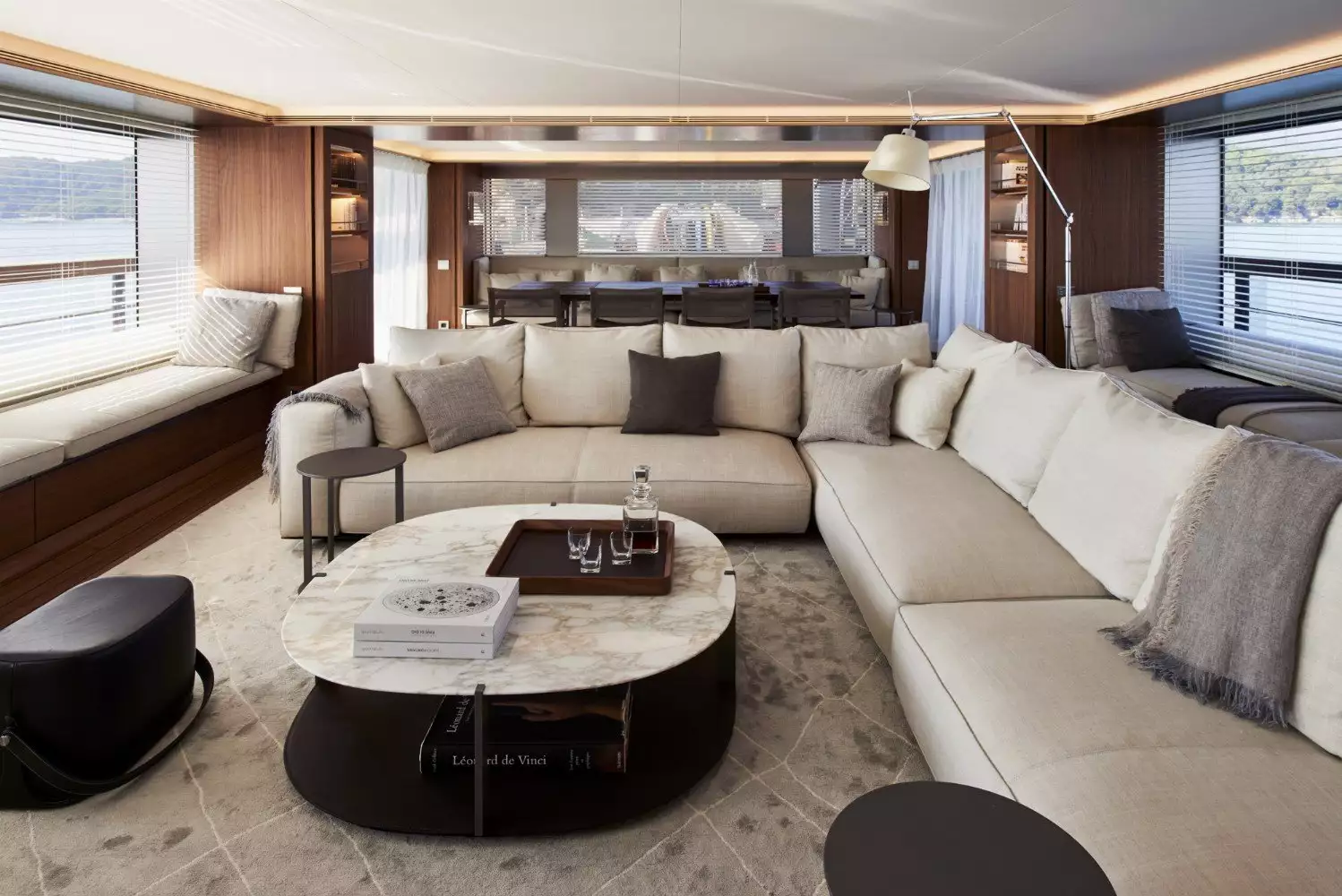 intérieur du yacht Amo