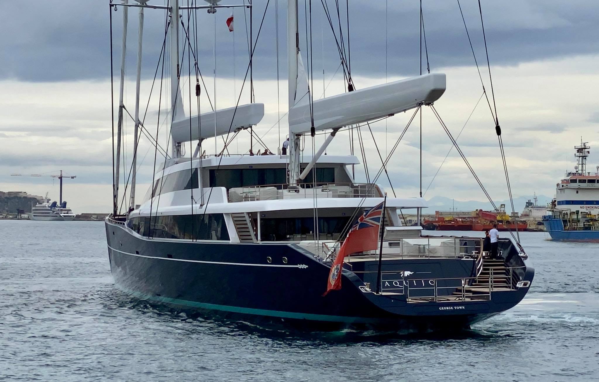 Sailing Yacht Aquijo • Oceanco - Vitters • 2016 • Owner Jurgen Grossman