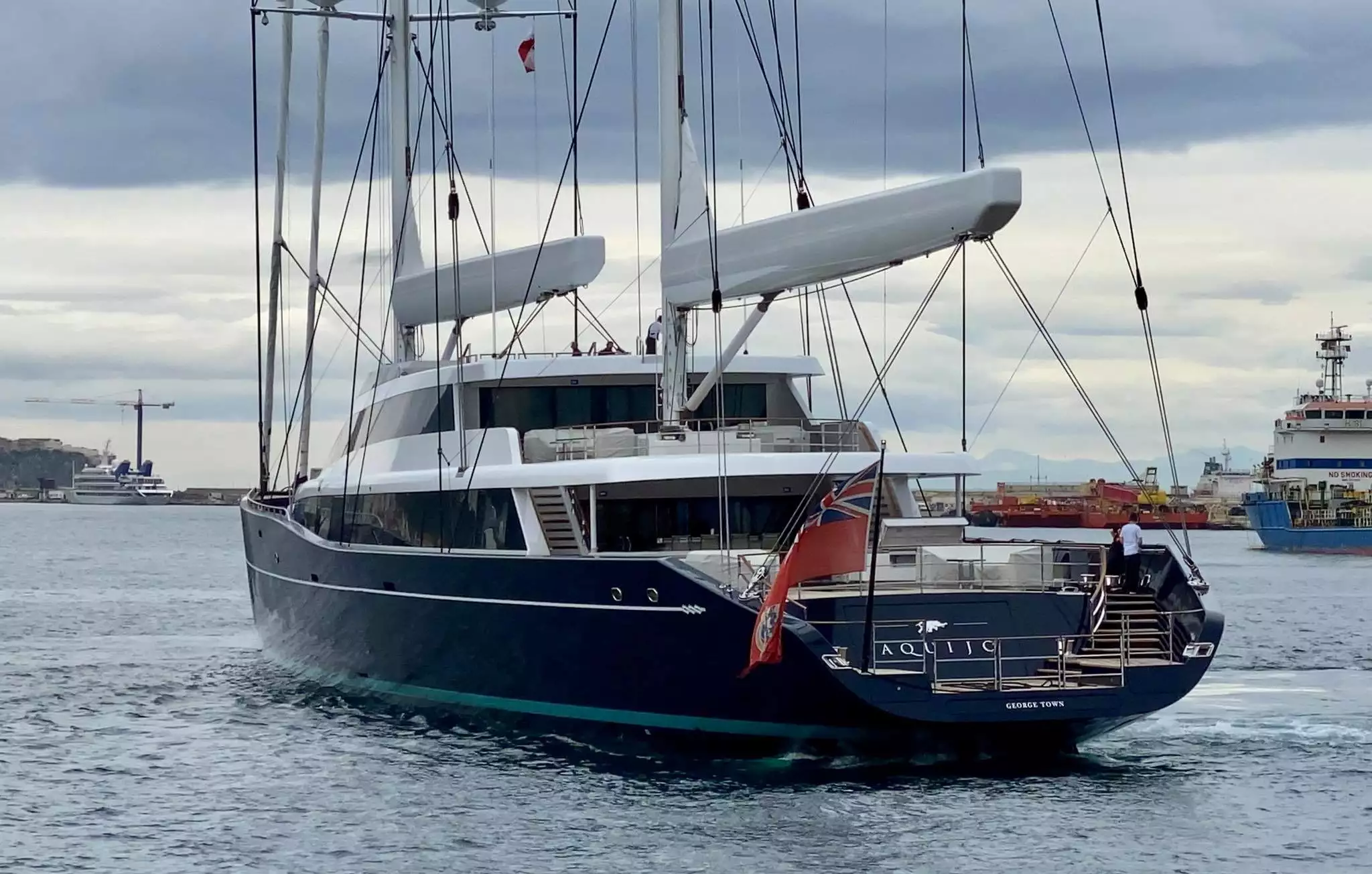 Segelyacht Aquijo • Oceanco – Vitters • 2016 • Eigentümer Jürgen Grossman