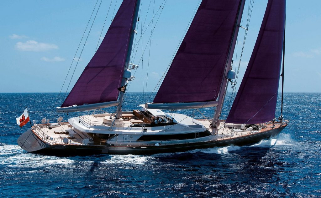 yacht Baracuda Valetta – Perini Navi – 2008 – George Economou