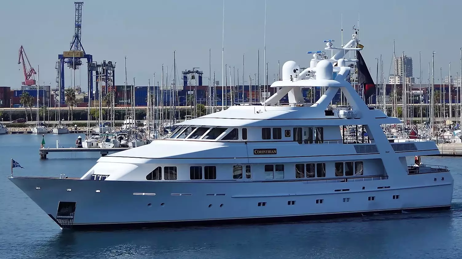 CORINTHIAN Yacht • Feadship • 1997 • Propriétaire Anthony Langley