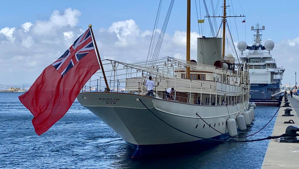 Yacht NAHLIN • John Brown • 1930 • propriétaire James Dyson