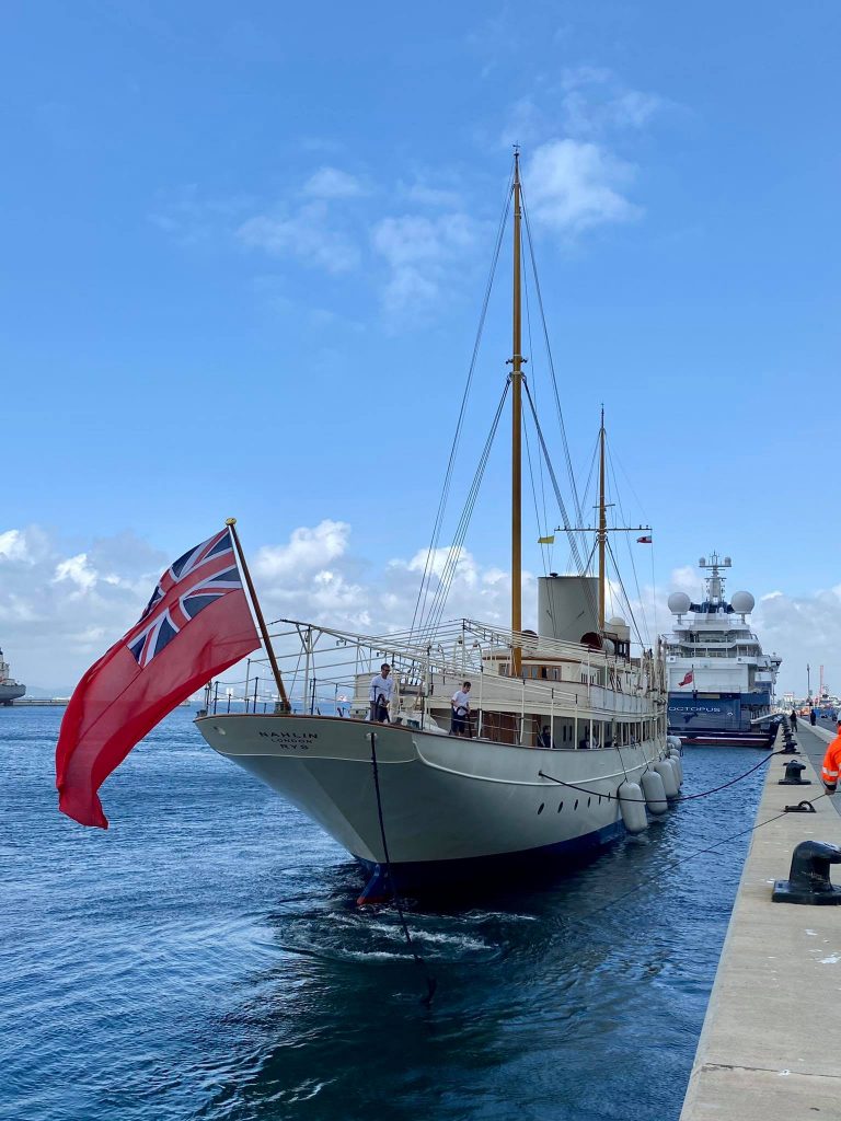 Yacht NAHLIN • John Brown • 1930 • propriétaire James Dyson