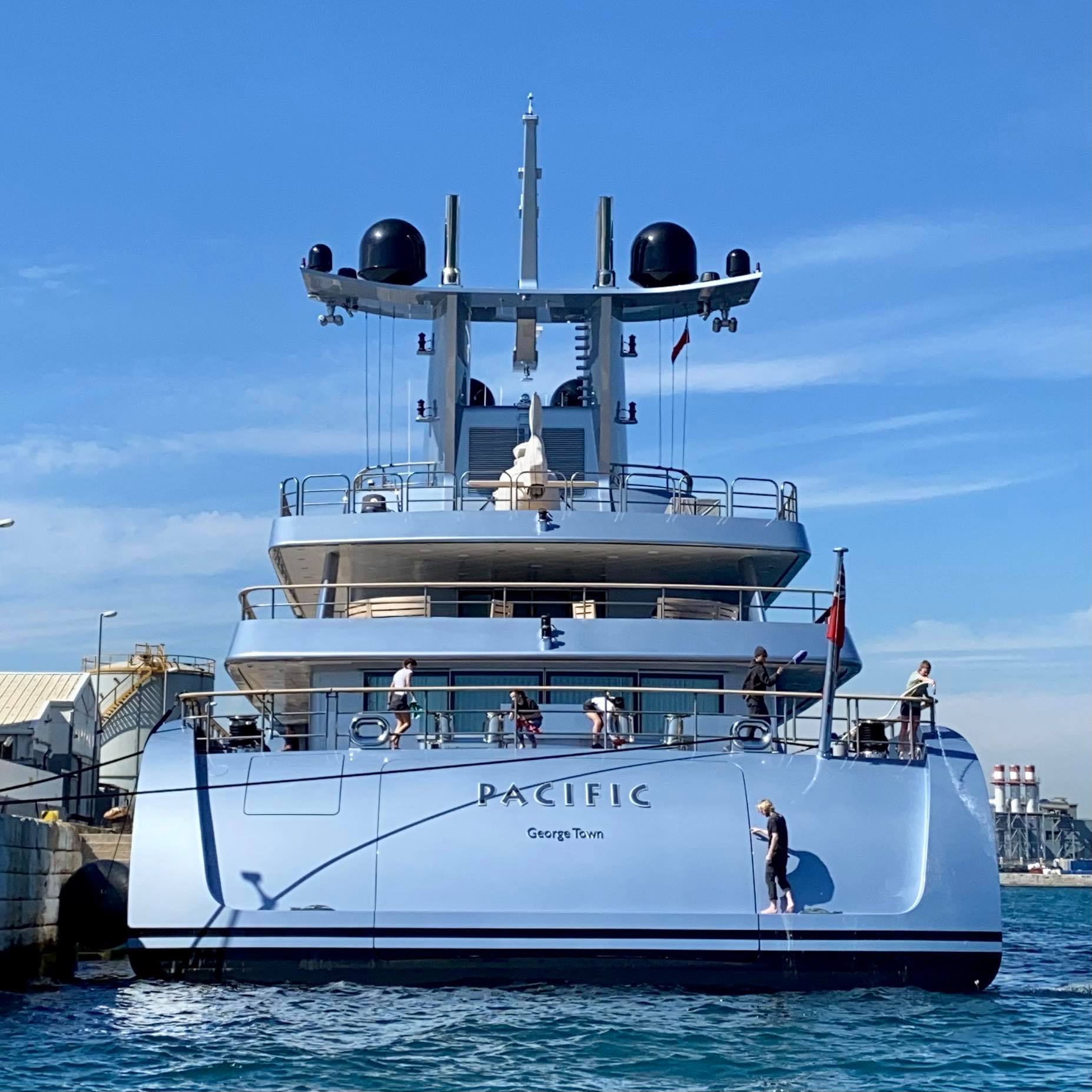 pacific motor yacht