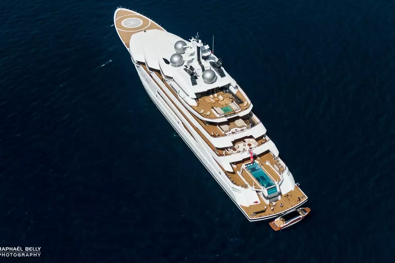 AMADEA Yacht • Lurssen • 2017 • Propriétaire Suleiman Kerimov