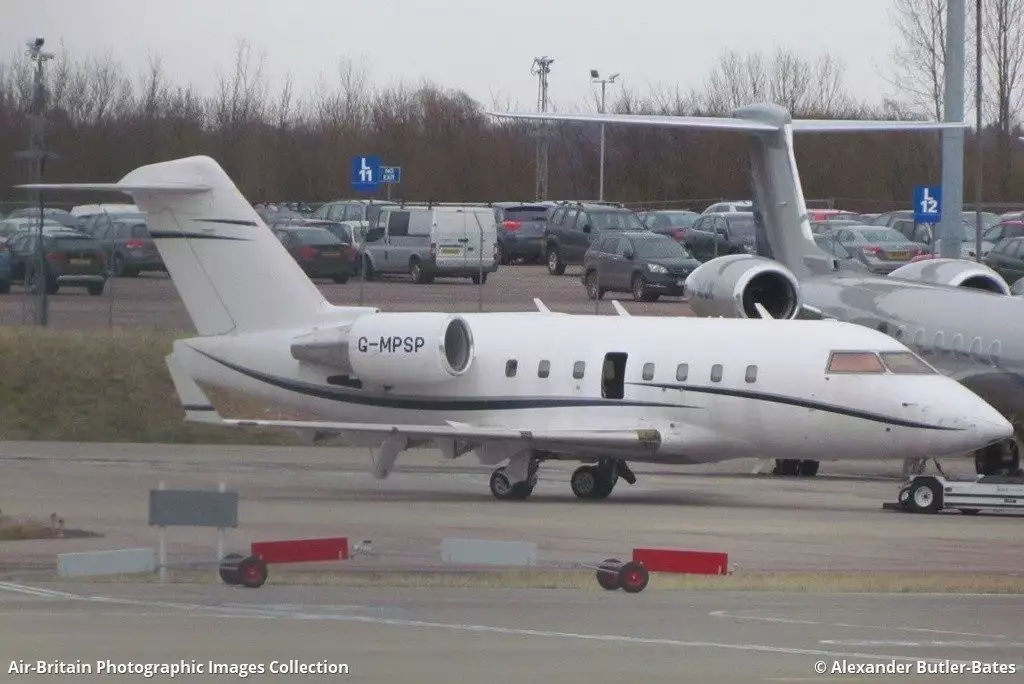 G-MPSP – Bombardier – Jet privado Michael Platt