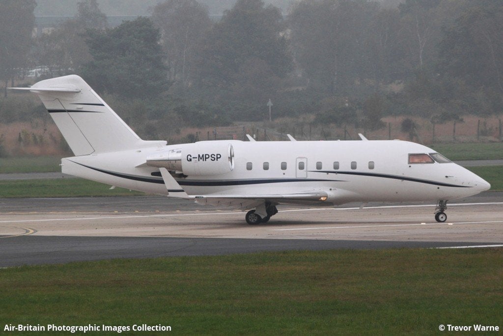 G-MPSP – Bombardier – Michael Platt private jet