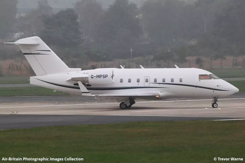 G-MPSP – Bombardier – Jet privado Michael Platt