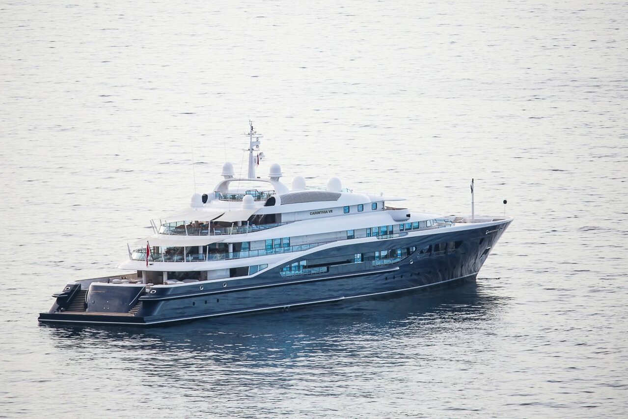 Carinthia VII Yacht • Lurssen • 2002 • Owner Rubén Cherñajovsky