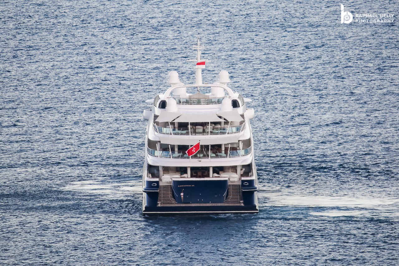 Carinthia VII Yacht • Lurssen • 2002 • Owner Rubén Cherñajovsky