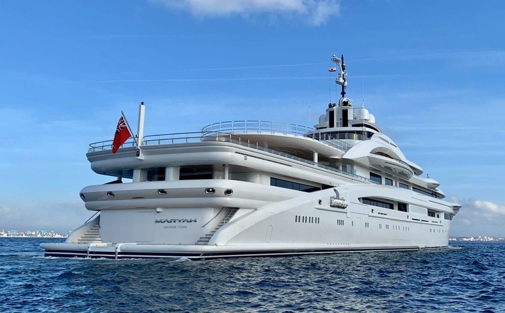 Yacht Maryah – 2015 – Besitzer Scheich Tahnoon bin Zayed