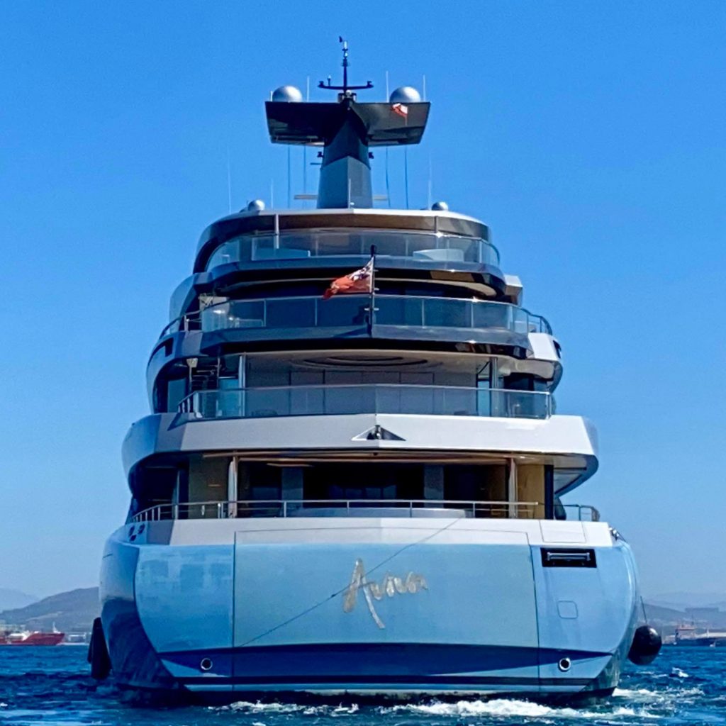 Yacht Aviva – Abeking Rasmussen – 2017 – propriétaire Joe Lewis
