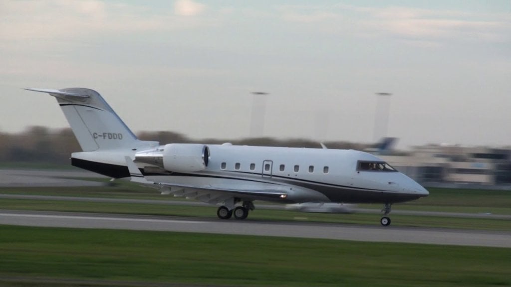 C-FDDD • Bombardier Challenger • Beny Steinmetz