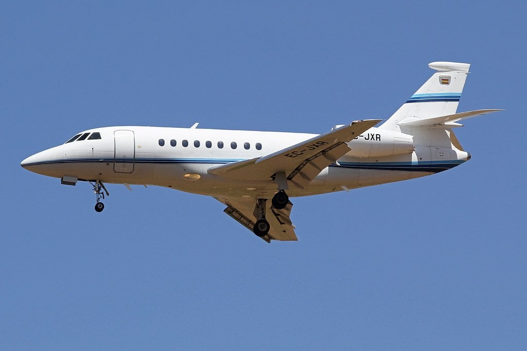 EC-JXR – Dassault Falcon 2000 – Florentino Perez