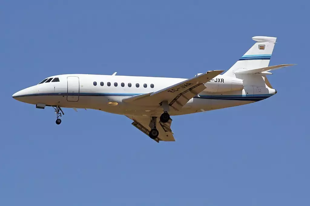 EC-JXR – Dassault Falcon 2000 – Флорентино Перес