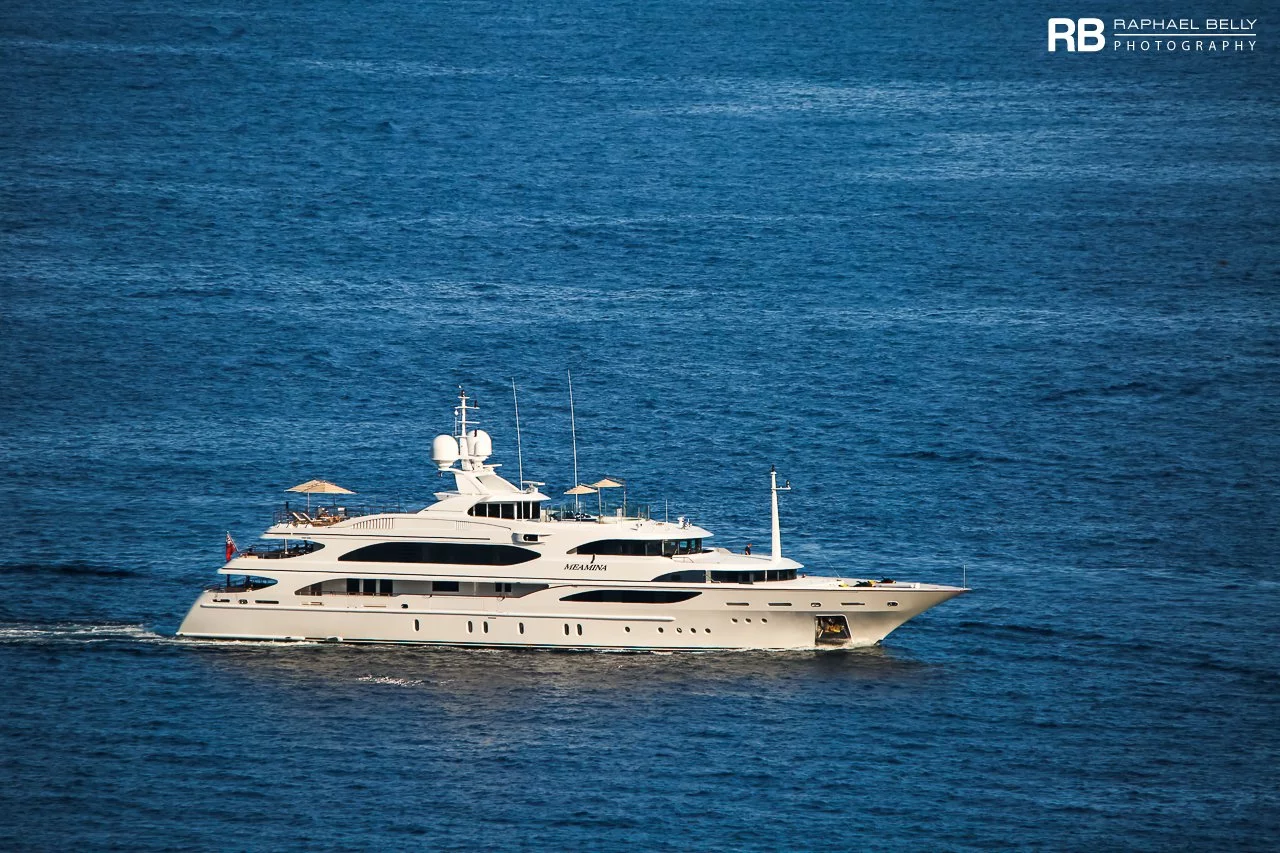 MEAMINA Yat • Benetti • 2008 • sahibi Beny Steinmetz