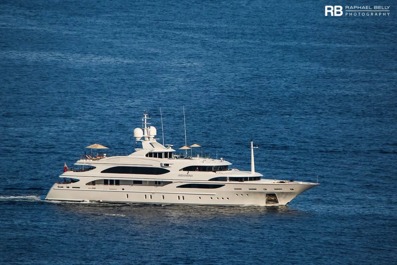 MEAMINA Yat • Benetti • 2008 • sahibi Beny Steinmetz