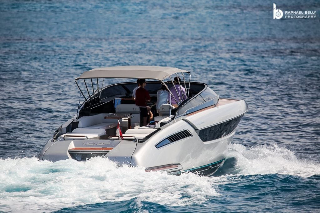 MONZA yacht – Riva Dolceriva – owner Charles Leclerc