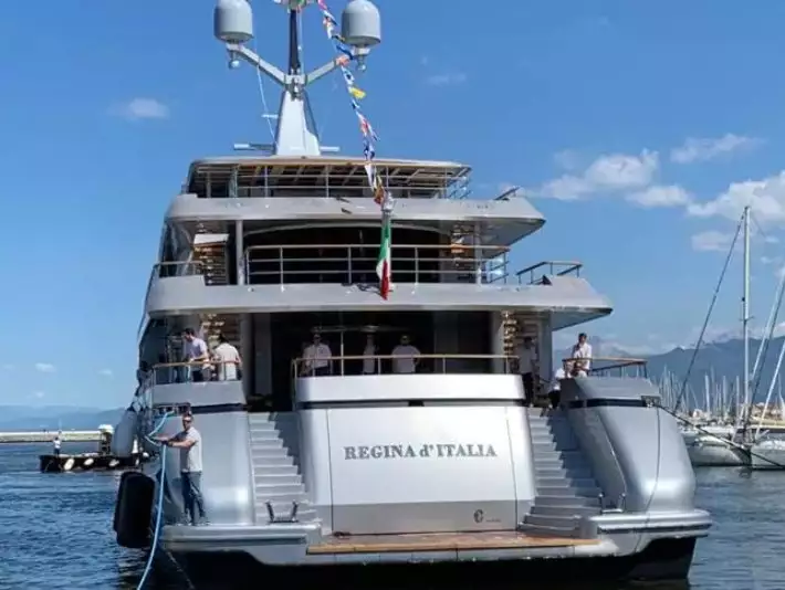 Yacht REGINA D'ITALIA • Codecasa • 2019 • propriétaire Dolce et Gabbana