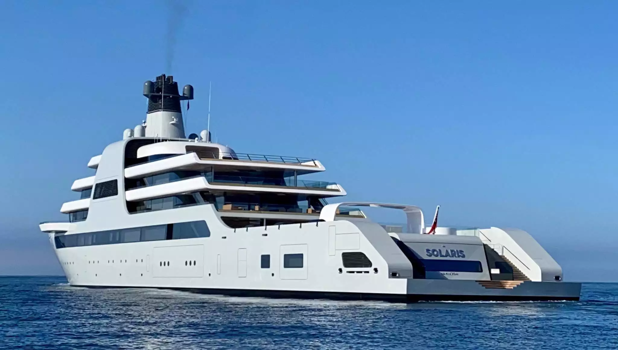 Яхта SOLARIS • Lloyd Werft • 2021 • владелец Роман Абрамович