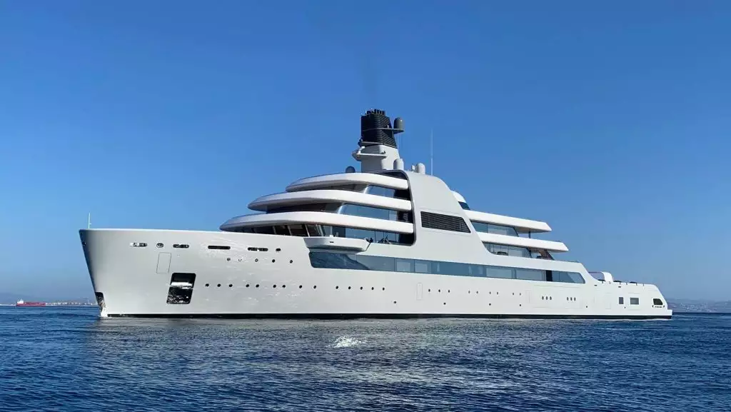 SOLARIS Yacht • Lloyd Werft • 2021 • sahibi Roman Abramovich