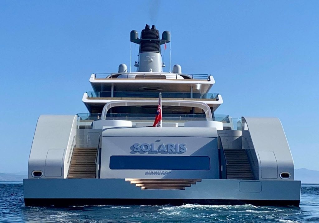 solaris yacht tracker
