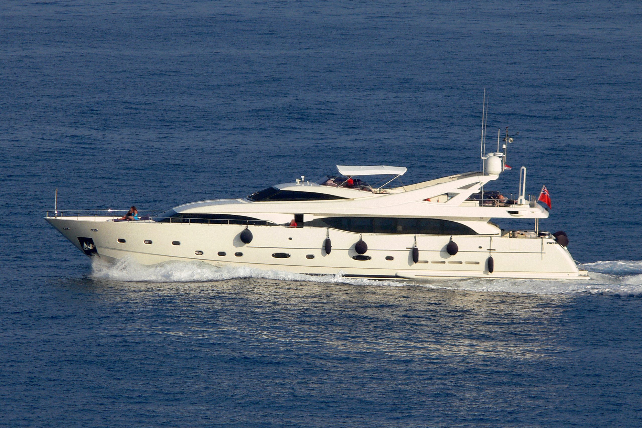 TIAN Yacht • Custom Line • 2008 • owner Anil Ambani