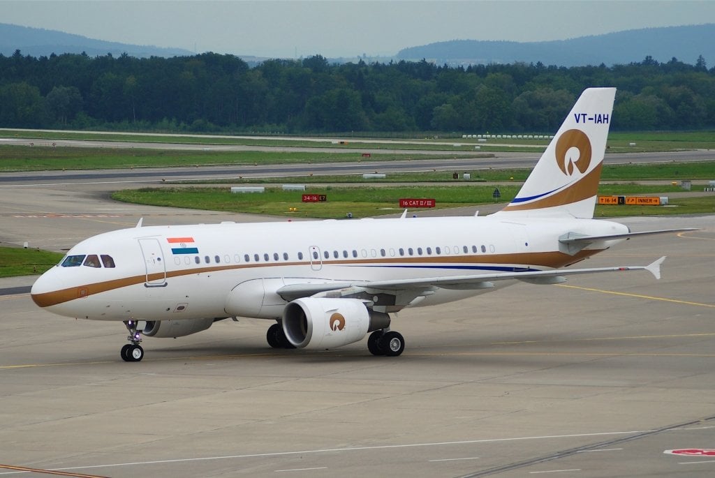 VT-IAH • Airbus A319 • sahibi Anil Ambani