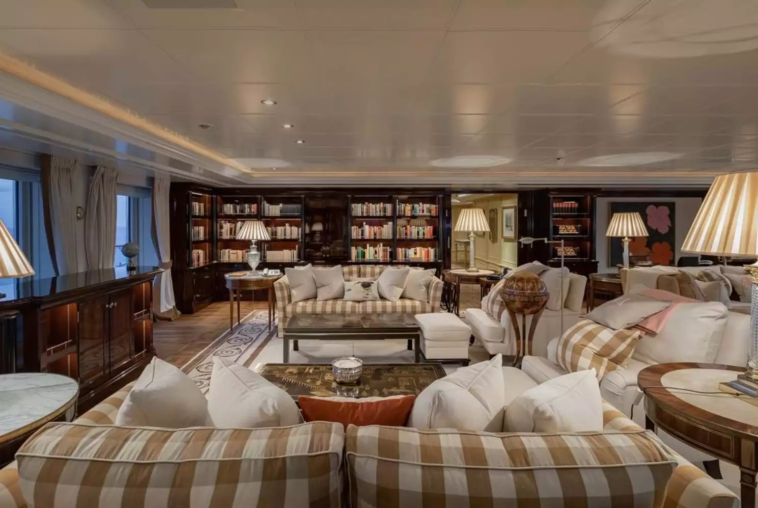 yacht Carinthia VII intérieur