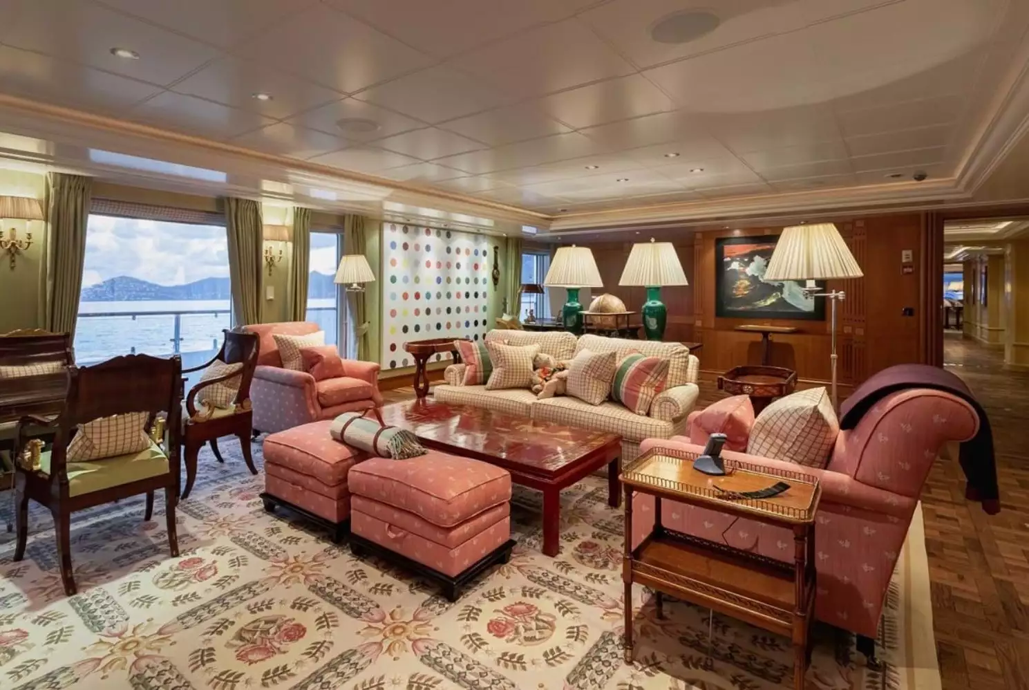 yacht Carinthia VII intérieur