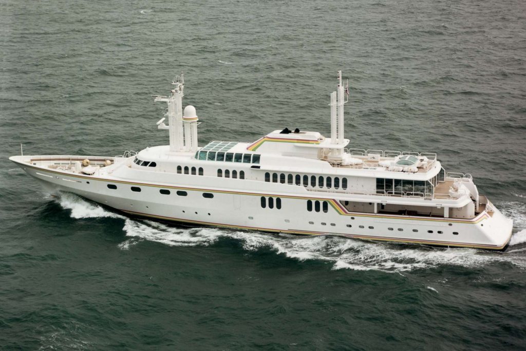 Cedar Sea yacht • Feadship • 1986 • owner Robert Mouawad